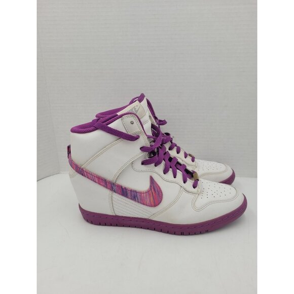 Women’s Nike Dunk ID High Premium Wedge Heels size 10 EU 42 - Picture 5 of 10